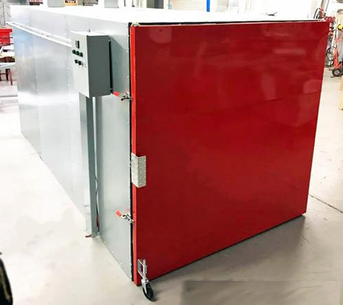 5' x 5' x 6' Gas Powder Coat Curing Oven